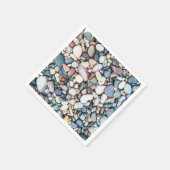 Serviette En Papier Galets Rocks (Coin)