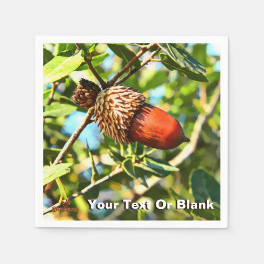 Serviette En Papier Galilee Acorn (Devant)
