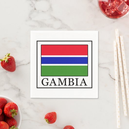 Serviette En Papier Gambie (En situation)