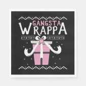 Serviette En Papier Gangsta Wrappa (Devant)