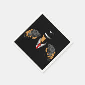 Serviette En Papier Gangster (Coin)