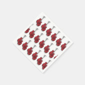 Serviette En Papier Gants de boxe (Coin)