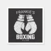 Serviette En Papier Gants de boxe club Boxer Gym Fighter (Devant)