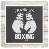 Serviette En Papier Gants de boxe club Boxer Gym Fighter