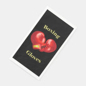 Serviette En Papier Gants de boxe Design Serviettes d'hôtes serviettes (Coin)