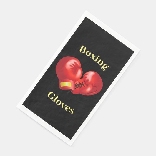 Serviette En Papier Gants de boxe Design Serviettes d'hôtes serviettes (Coin)