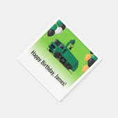 Serviette En Papier Garbage Truck Anniversaire Napkin (Coin)