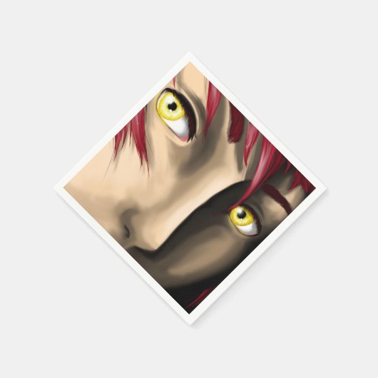 Serviette En Papier Garçon à manga électrique (Coin)