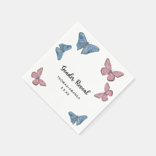 Serviette En Papier Garçon ou fille. Détection du genre (Coin)