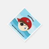 Serviette En Papier Garçon Pirate (Coin)