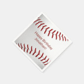 Serviette En Papier garçons filles de baseball sofeball party (Coin)