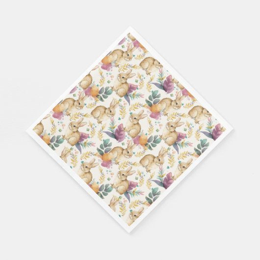 Serviette En Papier Garden Party Bunnies Galore (Coin)
