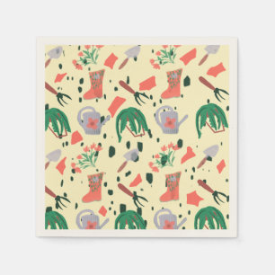 Serviette En Papier Garden Party Terrazzo