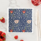 Serviette En Papier Garden Tulip (Medway) par William Morris (En situation)