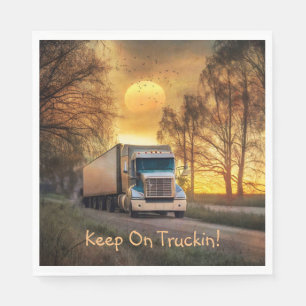Serviette En Papier Garder Sur Le Camion