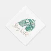 Serviette En Papier Garder Wild Napkins (Coin)