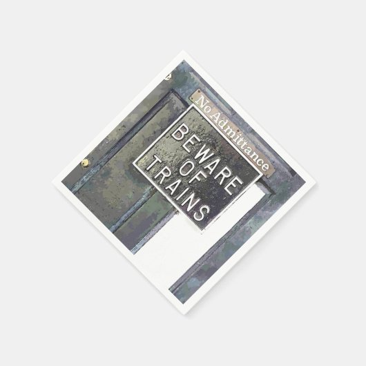 SERVIETTE EN PAPIER GARE (Coin)