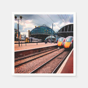 Serviette En Papier Gare de Newcastle