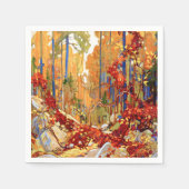 Serviette En Papier Garland d'automne par Tom Thomson (Devant)