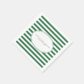 Serviette En Papier Garniture de baby shower de golf vert (Coin)