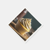 Serviette En Papier gâteau à gobelet (Coin)