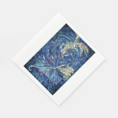 Serviette En Papier Gâteau bleu (Coin)