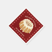 Serviette En Papier Gâteau en forme d'anneau avec bruine - ajouter son (Coin)