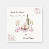 Serviette En Papier Gâteaux individuels ou Réception de mariage avec d (Devant)