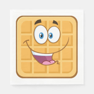 Serviette En Papier Gaufre heureuse