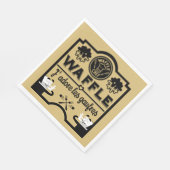 Serviette En Papier gaufres de Belgique (Coin)