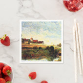 Serviette En Papier Gauguin - La Ferme de Grue, (En situation)