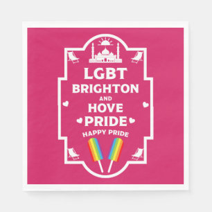 Serviette En Papier Gay pride Brighton