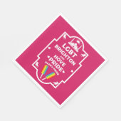 Serviette En Papier Gay pride Brighton (Coin)