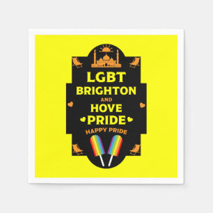 Serviette En Papier Gay pride Brighton