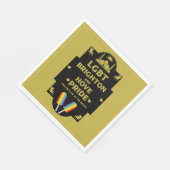 Serviette En Papier Gay pride Brighton (Coin)