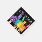 Serviette En Papier Gay pride Rainbow LGBT Party Napkin (Coin)