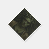 Serviette En Papier Gazon de la Méduse (Coin)