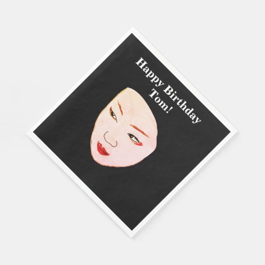 Serviette En Papier Geisha (Coin)