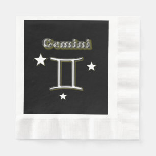 Serviette En Papier Gemini