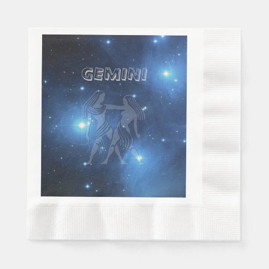 Serviette En Papier Gemini (Devant)