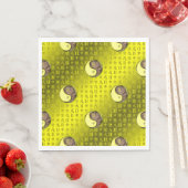 Serviette En Papier Gemini et singe de la Terre (En situation)