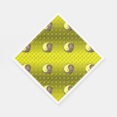 Serviette En Papier Gemini et singe de la Terre (Coin)