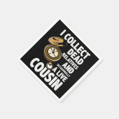 Serviette En Papier Généalogie de l'historien de famille (Coin)