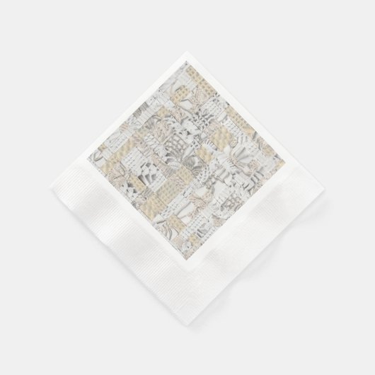 Serviette En Papier générations/blanc (Coin)