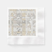 Serviette En Papier générations/blanc (Devant)