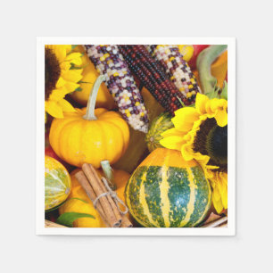 Serviette En Papier Générosité d'automne