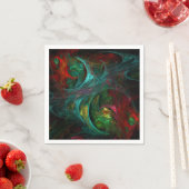 Serviette En Papier Genesis Nova Art Abstrait (En situation)