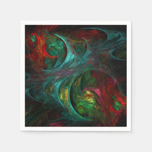 Serviette En Papier Genesis Nova Art Abstrait