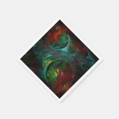 Serviette En Papier Genesis Nova Art Abstrait (Coin)