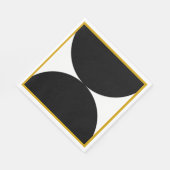 Serviette En Papier Geo Luncheon Napkin (Coin)